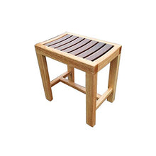 Accessori da bagno - Di legno solido impermeabile antiscivolo di sicurezza forte e durevole Scarpe Comfort Bath Chair Modificare Sgabello anziani / disabili / incinta superficie curva presidente Max.2
