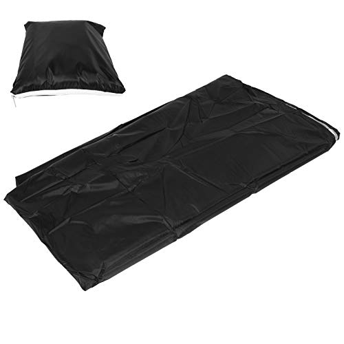 Fodera per sedia, copertura per sedia a dondolo sospesa da giardino impermeabile per esterni, nera 230x200cm