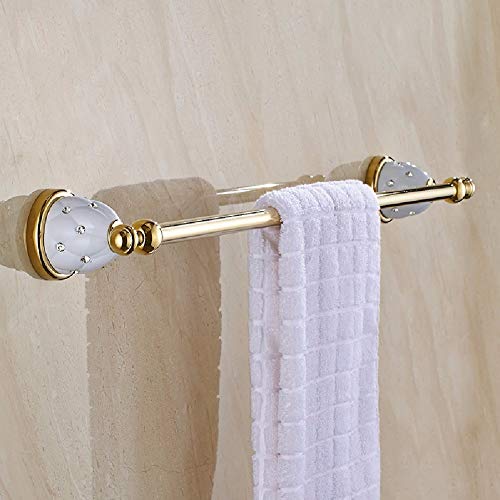 MBYW Portasciugamani Moderno Minimalista Portasciugamani Elegante per Il Bagno di Moda Portasciugamani da Terra Senza poggia Porta Asciugamani in Argento Dorato  Adatto per Bagno,Cucina, Ufficio