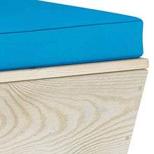 vidaXL Divano Angolare Modulare su Pallet in Legno di Abete Impregnato