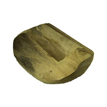 Mimbre&Co Supporto in legno di teka per bottiglia di vino da 75 cl, portabottiglie in legno, accessori da tavolo