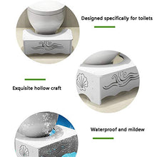 H-M-SJZ Sgabello da Toilette Sgabello per Toilette Sgabello da Bagno Antiscivolo Bagno Toilette Postura di Seduta Corretta per i Risultati più sani 47x27x17.5cm, 47x27x13cm (Size : 47x27x13cm)