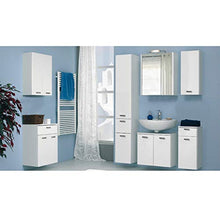 Pelipal 359 Piolo Mobile sottolavabo, Legno, Bianco Lucido, 33,0 x 60,0 x 53,0 cm