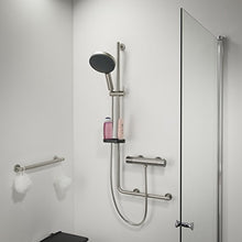 Tiger Boston Comfort & Safety Maniglione di Sicurezza, Argento, Acciaio Inox Spazzolato, 45x5.1x7 cm
