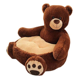 Appoo Baby Sofa Bear Support Seat Sedia con Personaggio in Peluche per Bambini per Soggiorno Camera da Letto Appropriate