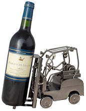 Brubaker portabottiglie di Vino portabottiglie per Vino impilatore Driver Decorazione Oggetto Metallo Bottiglia Stand con Biglietto di Auguri per Il Vino Presente