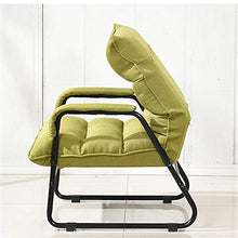 Laishutin Divano Poltrone Pieghevoli Pieghevoli Pieghevoli Poltroncina da Salotto Salotto da Ufficio per Soggiorno e Ufficio (Color : Green, Size : 53 * 54 * 83cm)