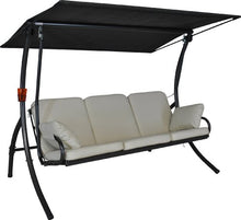 Angerer Premium Elegance Dondolo Pelle, 3 posti