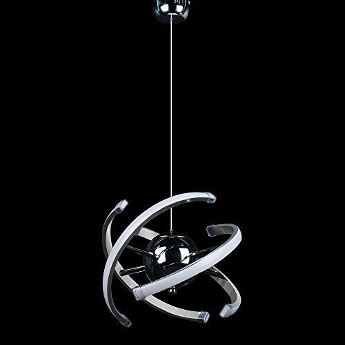 ELINKUME LED lampada a sospensione design moderno lampadario soggiorno sala da pranzo (23W)