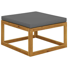 Tidyard 3pz Set Divani da Giardino/Salotto/Salottino in Legno massello di Acacia per Esterno/Arredo Giardino con Cuscini