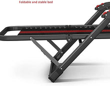 CDFC Sedie Pieghevoli Sedia da Pranzo per Ufficio Siesta Siesta Multifunzionale Letto Nero e Rosso Portable Lazy Beach SED Seden Sedia Sedia reclinabili con Doppio Roller Massage Dispos