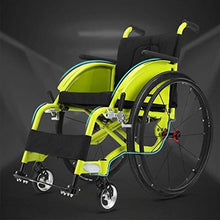Carrozzine Semoventi, Transito Portatile Viaggi Sport E Tempo Libero, Portatile Super Leggero con Rimozione Rapida dei Pneumatici Comodo Cuscino Sospensioni Pneumatici Ruota Lega Spinta Sa