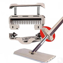 SSAYY Mop Strumento per La Pulizia del Bagno della Cucina Domestica della Finestra del Pavimento di Zazzera di Pulizia Piana di Zazzera Domestica