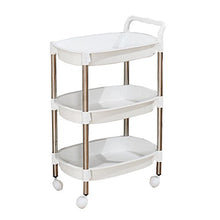 Jia He Carrello Carrello Rack - Beauty Car Hair Salon Trolley Home Cucina Bagno Strumento Carrello Rack Multifunzione Carrello portautensili Portatile a Quattro Ruote