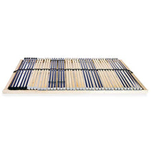 vidaXL Legno Faggio Doghe Rete 7 Zone 42 Doghe 140x200 cm Letto Matrimoniale
