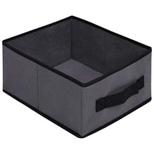 Tidyard Armadietto con 6 Cassetti in Acciaio e Stoffa Grigio,Cassettiera con Cestini,Armadietto Camera da Letto,Armadietto da Bagno 55x29x55 cm