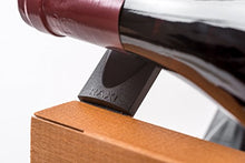 RAXI Portabottiglie da Vino Classic W110 in Legno di faggio e Acciaio – Idea da Regalo