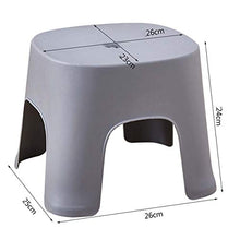 Ispessita Plastica Sgabello Casa Dining Chair Scarpe Modifica Sgabello Basso Sgabello Piccolo Sgabello Rotondo Multicolore Sgabello Antiscivolo Bagno Sgabello Piccolo Mazha,A