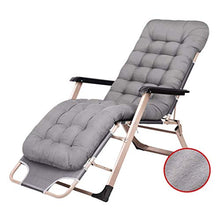SHUAIIJUAN Sedia per il tempo libero domestico Sedie a sdraio esterna Sdraio reclinabile Reclining pieghevole Zero Gravity con staccabile ammortizzatori Giardino Sedia for piscina Backyard and Beach,