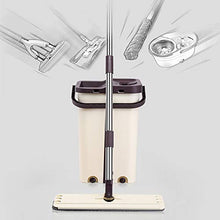 SSAYY Spray Mop Mocio E Secchio Magici Automatici A Pressione Piatta Evitare Il Lavaggio delle Mani Panno di Pulizia in Microfibra Cucina Pavimento in Legno Mop Lazy Fellow