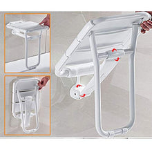 MGMDIAN Sgabello da Parete Pieghevole Senza Barriere Doccia Antiscivolo Accessori da Bagno