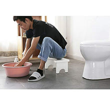 DDZHE Poggiapiedi per Cucina in Bagno, Sgabello per WC in Legno massello, Sgabello per WC accovacciato, Aiuta ad alleviare costipazione e gonfiore