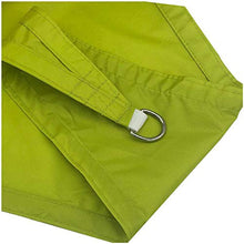 MEILINL Tenda A Vela Ombreggiante Rettangolare, Telo Parasole in Anti UV Tende da Sole Respirante Tutti I Bordi Sono Forniti di Robusto Doppio Strato (Diverse Dimensioni),Verde,2 * 5