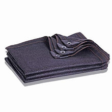Awnings Vele Parasole CALRM Protezione Solare Cortina Cortina Protezione Solare Rete Calda e Traspirante Maglia Paralume Rete Nera Ombra 85% Tasso di ombreggiatura Rete Ombreggiante (Size : 2x6m)