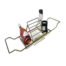 WNN Vasca da Bagno Tray - Accessori Bagno con Supporto di Vetro Vino e Basamento di Libro Bubble Bath Accessori & Spa Decor - Estendere Doccia Organizzatore Rack URG