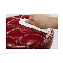 Girevole sgabelli da bar, Faux sedia in pelle for la cucina con schienale, molto spessa imbottitura 10 centimetri regolabile in altezza su 5 ruote, sgabello lavoro, sgabelli con ruote ( Color : Red )
