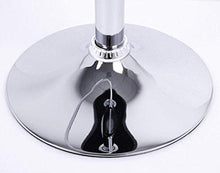 HQLCX 2Pcs Sgabelli da Bar Sgabelli per Il Tempo Libero Sedie Girevoli in Altezza Sedia da Cucina Pneumatica Regolabile,Bianca