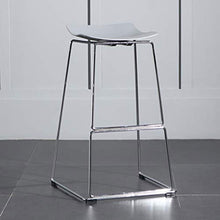 LXYPLM Sgabello Sedie Bar Barstools Ferro battuto contatore Tempo Libero Bar Sedie Sedile, Simple nordici Colazione Cucina Sgabelli di Home Kitchen Cafe Bar Arredo Bar Cucina (Color : Gray)