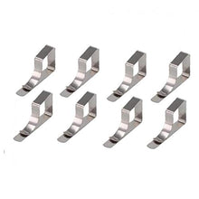 Lankater Clip 8pcs Tovaglia Metallo delle Spine Picnic Panno Pinza Rotonda Copertura Tovaglia Clip Stabili