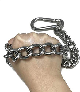 Exanko Catena Sospesa con Due Moschettoni, Kit di Sospensione nel Acciaio Inossidabile per Sacco da Boxe per Amaca Heavy Duty 1000 LB