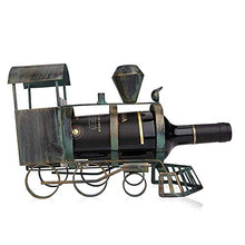 Elegante Semplicità Train Styling Vino Portabottiglie Desktop Portico Decorazione Decorazioni per la Casa Bar Personalità Creativo Retrò Vecchio Ristorante Portabottiglie Vino Bello Ed Elegante, HJJ