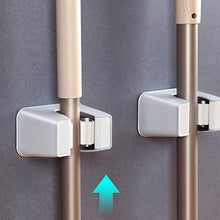 ZXCASDF Mop Cremagliera Gancio Scopa Punzonatura della Parete Libera Adesivo Forte Bagno Gancio Privo di Fessure Chiodo Impermeabile E Prova di umidità Parete Scaffalatura Mop
