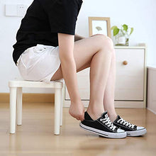 Niduo Bear Sgabello Basso Multifunzione, Scarpe da Cambio Domestico Sgabello Sgabelli per Bambini Sgabelli da Bagno Rimovibile Banco da Bagno Facile da Pulire 4 PCE,Grigio
