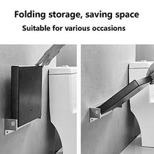 Sgabello da bagno a parete per uso domestico,Panche da bagno di sicurezza per il bagno,Sedia da doccia pieghevole anticollisione,Può sopportare 200 kg ( Color : Bianca , Size : 34.3*35.3*4.5cm )