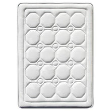 Materasso MANHATTAN-160x200x25 cm.-2,5 cm.Memory Foam (Viscoelastico) + 2,5 cm. Látex e molle insacchettate & Topper Qualità Hotel 5 stelle.