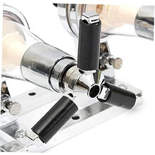 2 bottiglie di vino del colpo di alcol Dispenser Pourer Rack Liquore bevande muro Bar Mounted