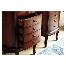 UNU_YAN Moderna semplicità Dresser con 5 cassetti Antico Bagagli Maniglie Classic Tall for Camera da Letto Soggiorno (58X40x81cm)