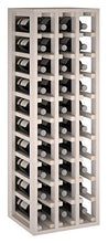Expovinalia Ew2033 Portabottiglie in Pino capacità 30 Bottiglie, Legno, Bianco, 105 x 36 x 32