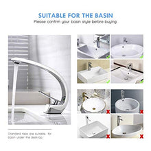 Rubinetto Bagno Lavabo, BONADE Miscelatore Monocomando per Lavabo Rubinetto Lavabo Rubinetti per lavandini bagno Ottone, Cromo