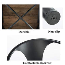 BDLYZ Yxsd - Sgabello da bar in metallo, stile retrò, per cucina, pub, sala da pranzo, sedia da pranzo, bancone in legno massiccio industriale, schienale di sicurezza (colore: bianco)