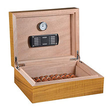 YUMO Cigar Humidor con Digital igrometro e umidificatore,D