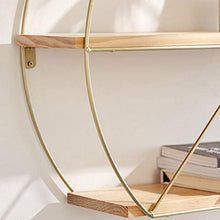 LYM &ripiano di stoccaggio Rack a Parete, Arte di Ferro Tondo partizione Wine Rack Sfondo Decorativo Magazzinaggio Scaffale di Finitura