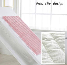 GJBHD Non-Slip bay Finestra Pad,2.5 Centimetri Addensare Morbido Flanella Finestra Pad Cuscino per Finestra Tatami Stuoie Balcone Camera-Il Riso Bianco 70x210cm(28x83)