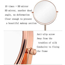AJH Specchi per Il Trucco da Bagno Specchio per Il Trucco da Viaggio (8") Specchio per Il Trucco Girevole 360 / Specchio da Barba/Specchio da Bagno con ingrandimento