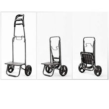 Carrello Portatile Pieghevole Carrello per Auto Pieghevole Carrello (Colore : B)
