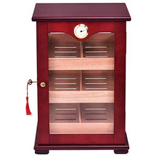 Armadio per sigari Humidor, Armadio per sigari Humidor per esposizione con umidificatori Igrometro, che fornisce spazio per conservare e visualizzare i sigari - per ufficio, camera da letto, soggiorno